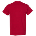 Antique Cherry Red - Back - Gildan Mens Heavy Cotton Short Sleeve T-Shirt