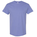 Cobalt Blue - Side - Gildan Mens Heavy Cotton Short Sleeve T-Shirt
