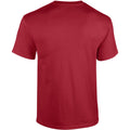 Cardinal - Back - Gildan Mens Heavy Cotton Short Sleeve T-Shirt