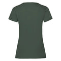 Bottle Green - Back - Fruit Of The Loom Ladies-Womens Lady-Fit Valueweight Short Sleeve T-Shirt (Pack Of 5)