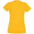 Sunflower - Back - Fruit Of The Loom Ladies-Womens Lady-Fit Valueweight Short Sleeve T-Shirt (Pack Of 5)