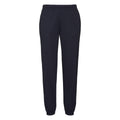 Deep Navy - Front - Fruit Of The Loom Mens Classic Elasticated Jogging Bottoms