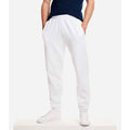 White - Side - Fruit Of The Loom Mens Classic Elasticated Jogging Bottoms