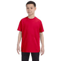 Red - Pack Shot - Gildan Youth Unisex Heavy Cotton T-Shirt