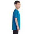 Saphire - Side - Gildan Youth Unisex Heavy Cotton T-Shirt