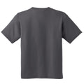 Charcoal - Back - Gildan Youth Unisex Heavy Cotton T-Shirt