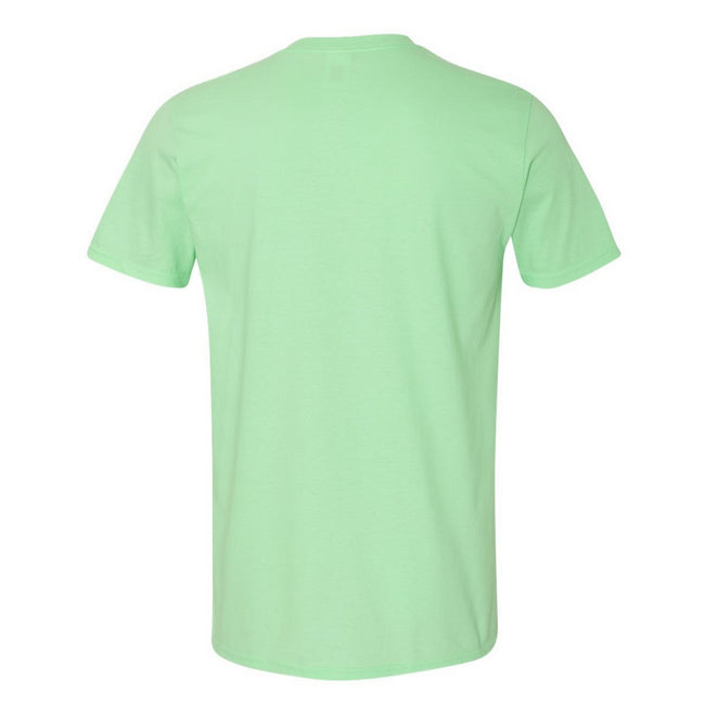 Mint Green - Back - Gildan Mens Short Sleeve Soft-Style T-Shirt