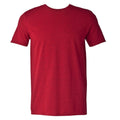 Antique Cherry Red - Front - Gildan Mens Short Sleeve Soft-Style T-Shirt