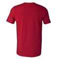 Antique Cherry Red - Back - Gildan Mens Short Sleeve Soft-Style T-Shirt