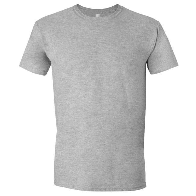 Sport Grey (RS) - Front - Gildan Mens Short Sleeve Soft-Style T-Shirt