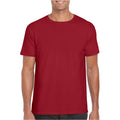 Cardinal - Back - Gildan Mens Short Sleeve Soft-Style T-Shirt