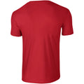 Red - Back - Gildan Mens Short Sleeve Soft-Style T-Shirt