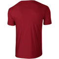 Dark Chocolate - Side - Gildan Mens Short Sleeve Soft-Style T-Shirt