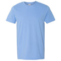 Carolina Blue - Front - Gildan Mens Short Sleeve Soft-Style T-Shirt