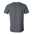 Dark Heather - Back - Gildan Mens Short Sleeve Soft-Style T-Shirt