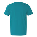 Tropical Blue - Back - Gildan Mens Short Sleeve Soft-Style T-Shirt