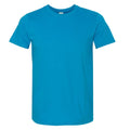 Sapphire - Front - Gildan Mens Short Sleeve Soft-Style T-Shirt