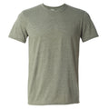 Heather Military Green - Front - Gildan Mens Short Sleeve Soft-Style T-Shirt