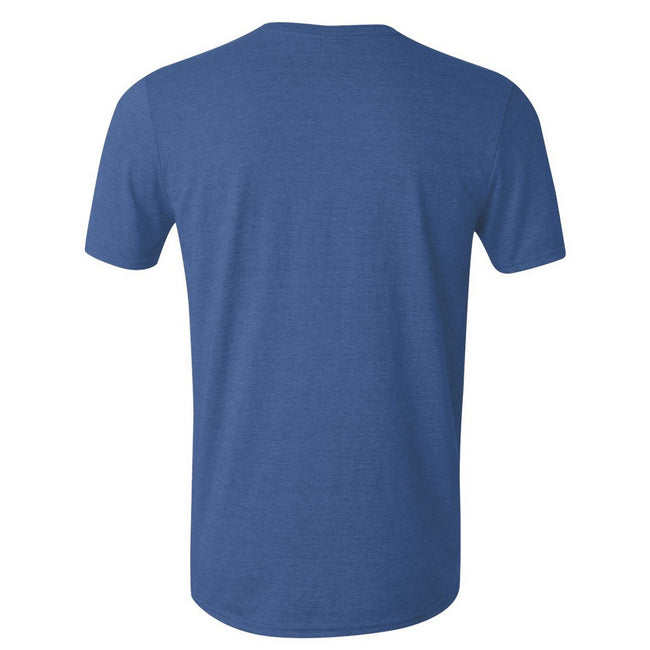 Heather Royal - Back - Gildan Mens Short Sleeve Soft-Style T-Shirt