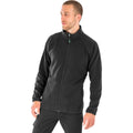 Black - Side - Result Genuine Recycled Unisex Adult Fleece Jacket
