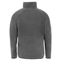 Grey - Back - Result Genuine Recycled Unisex Adult Fleece Jacket