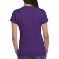 Purple - Lifestyle - Gildan Ladies Soft Style Short Sleeve T-Shirt