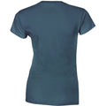 Indigo Blue - Back - Gildan Ladies Soft Style Short Sleeve T-Shirt