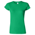 Irish Green - Front - Gildan Ladies Soft Style Short Sleeve T-Shirt