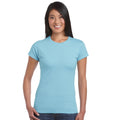 Sky - Back - Gildan Ladies Soft Style Short Sleeve T-Shirt
