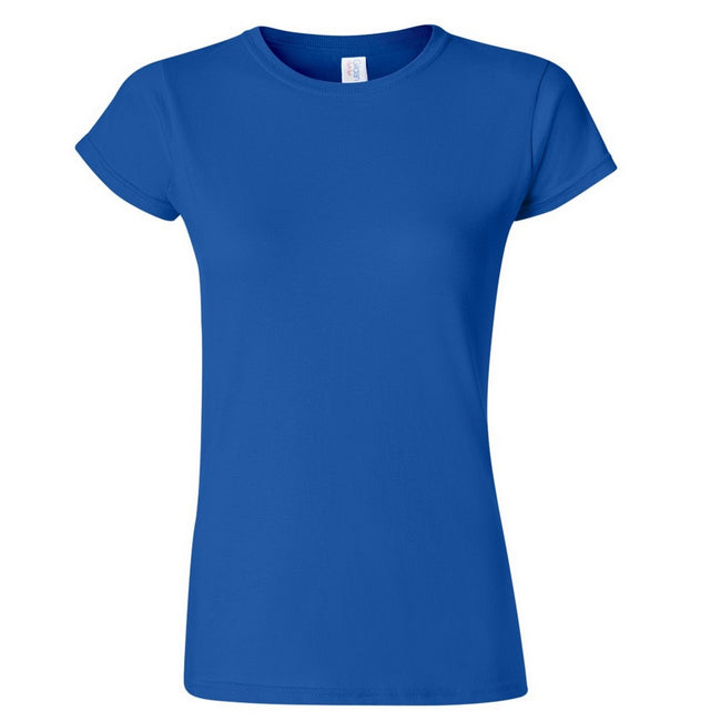 Royal - Front - Gildan Ladies Soft Style Short Sleeve T-Shirt