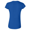 Royal - Back - Gildan Ladies Soft Style Short Sleeve T-Shirt