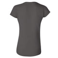 Navy - Side - Gildan Ladies Soft Style Short Sleeve T-Shirt