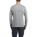 Sport Grey (RS) - Side - Gildan Mens Soft Style Long Sleeve T-Shirt