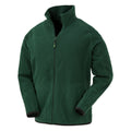 Forest Green - Front - Result Genuine Recycled Mens Microfleece Jacket