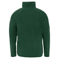 Forest Green - Back - Result Genuine Recycled Mens Microfleece Jacket