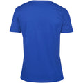 Royal - Back - Gildan Mens Soft Style V-Neck Short Sleeve T-Shirt