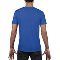 Royal - Pack Shot - Gildan Mens Soft Style V-Neck Short Sleeve T-Shirt