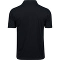 Black - Back - Tee Jays Mens Power Polo Shirt