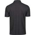 Dark Grey - Back - Tee Jays Mens Power Polo Shirt