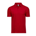 Red - Front - Tee Jays Mens Power Polo Shirt