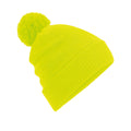 Fluorescent Yellow - Front - Beechfield Snowstar Thermal Beanie
