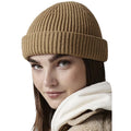 Biscuit - Back - Beechfield Harbour Beanie
