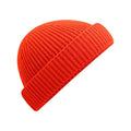 Fire Red - Front - Beechfield Harbour Beanie