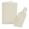 Oyster - Front - Bagbase Boutique Passport Holder and Luggage Tag Set