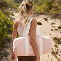 Pastel Pink - Side - Westford Mill EarthAware Organic Duffle Bag
