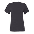 Dark Grey - Back - Bella + Canvas Womens-Ladies Heather Jersey Relaxed Fit T-Shirt