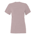 Pink Gravel - Back - Bella + Canvas Womens-Ladies Heather Jersey Relaxed Fit T-Shirt