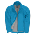 Blue Atoll - Front - B&C Womens-Ladies ID.701 Soft Shell Jacket