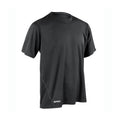 Black - Front - Spiro Mens Quick Dry Short-Sleeved T-Shirt