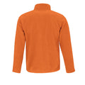 Pumpkin Orange - Back - B&C Mens ID.501 Fleece Jacket